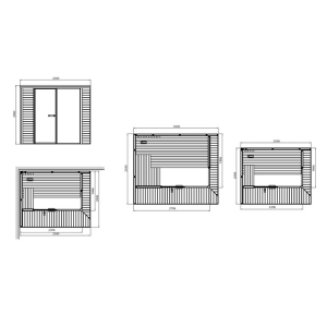 Сауна Tylo Panorama