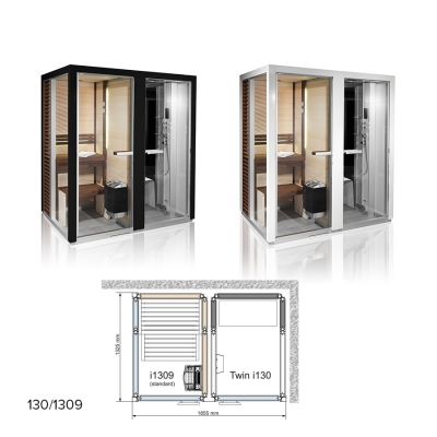 Пародушевая кабина/Сауна Tylo Impression Twin