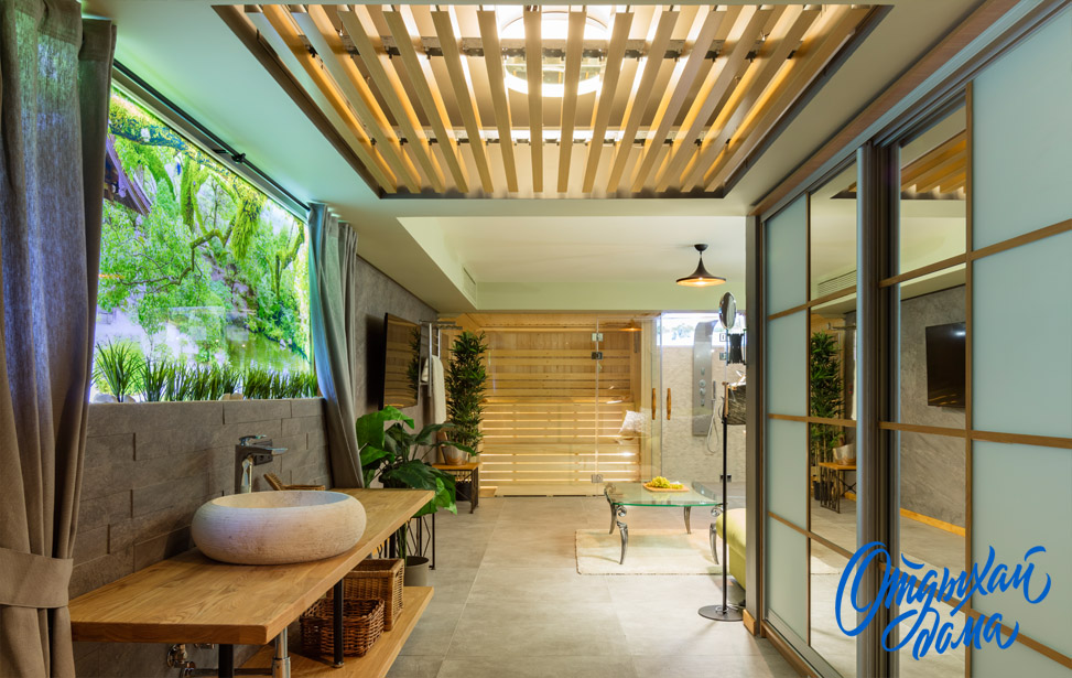Современная сауна