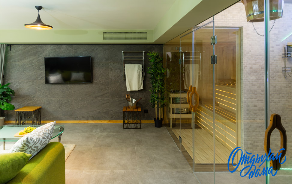Современная сауна