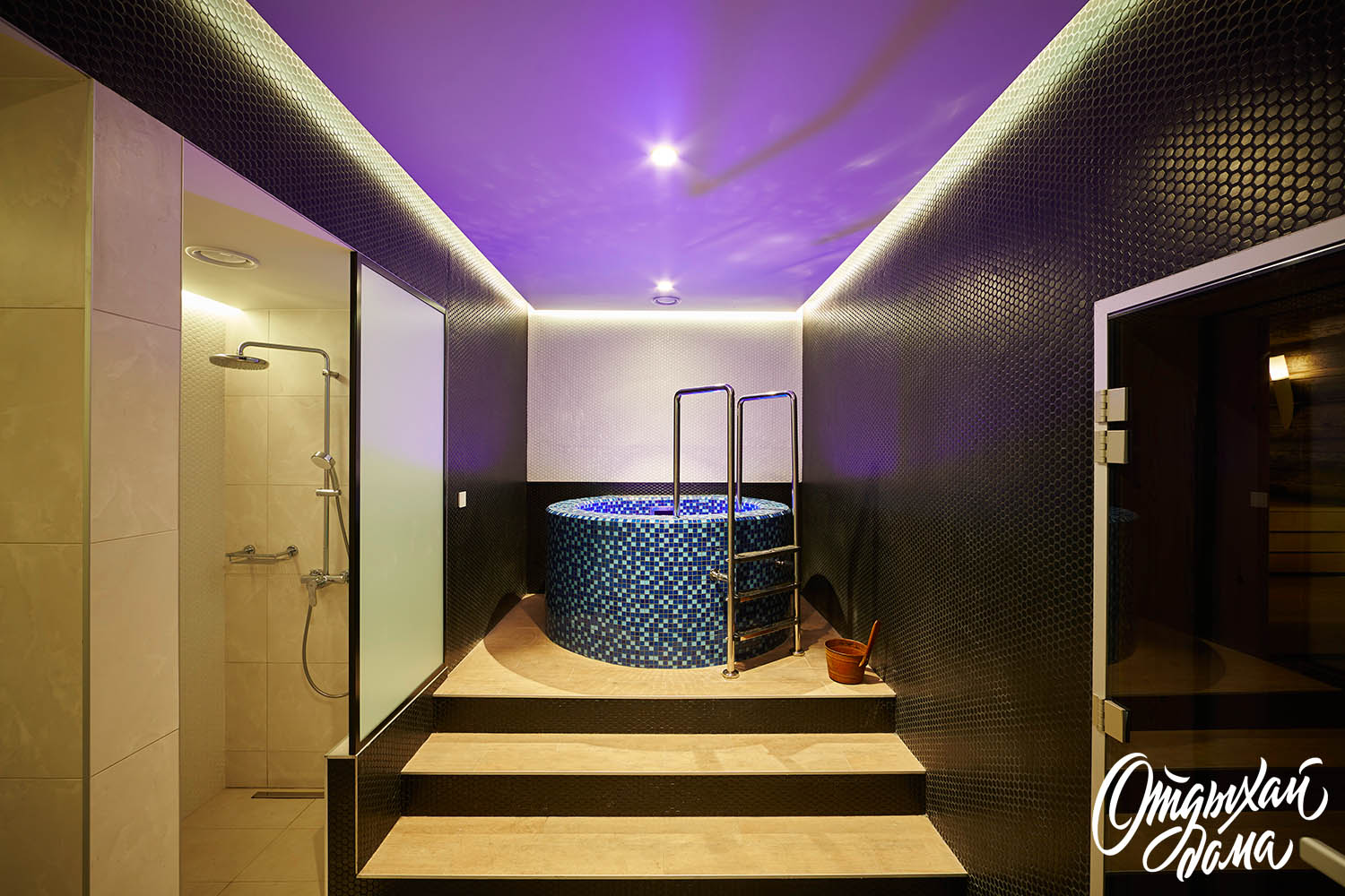 русская баня с купелью