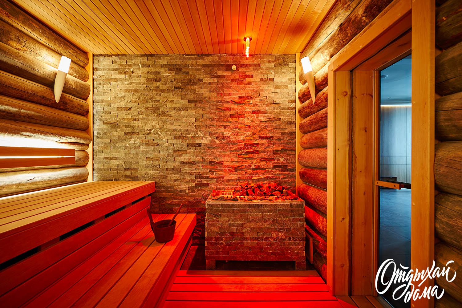 русская баня с купелью