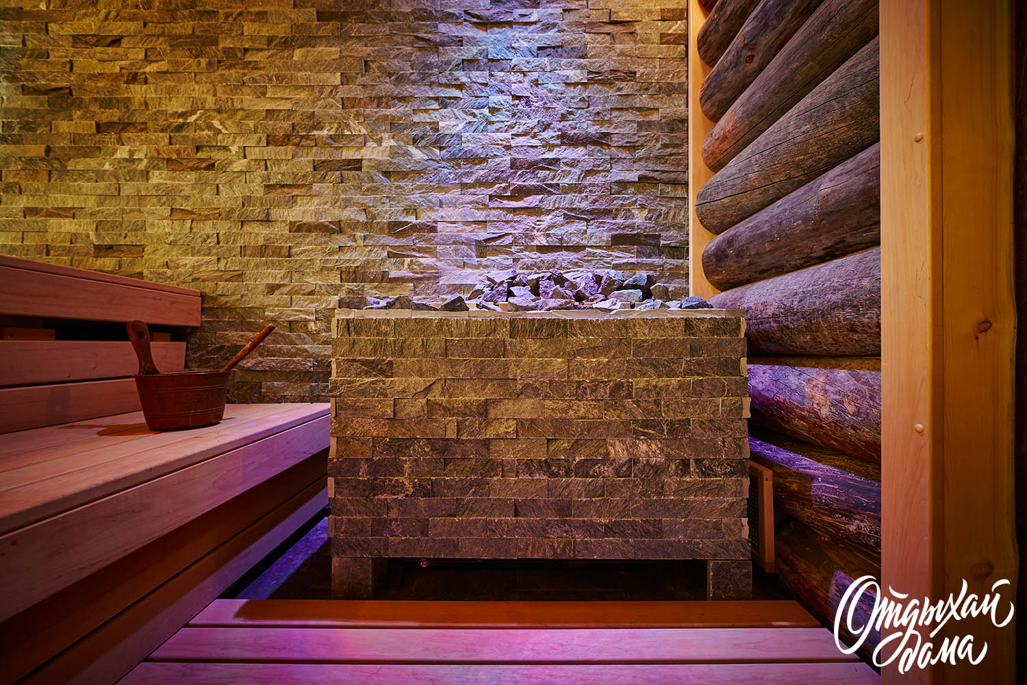 русская баня с купелью